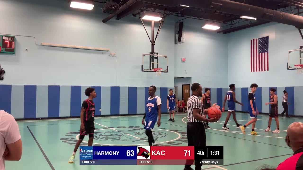 VARSITY BOYS vs HARMONY PFLUGERVILLE YouTube