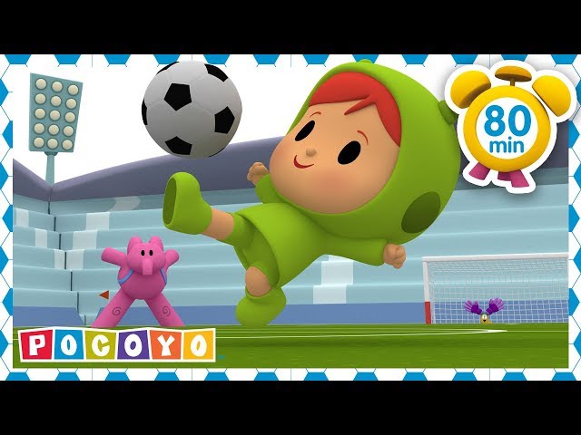 ⚽️ POCOYO PORTUGUÊS BRASIL - JOGO DE FUTEBOL: Copa do Mundo 2022 Qatar[123  min] DESENHOS ANIMADOS 