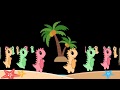 Baby Sensory Video Beach Party! | BrainZilla | Calm Baby | fun baby video with music