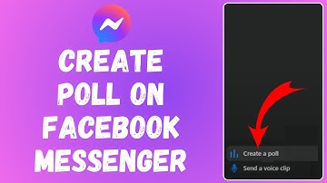 How to Create a Poll in Facebook Messenger 2024