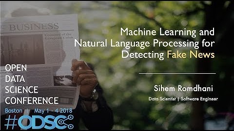 Machine Learning and Natural Language Processing for Detecting Fake News