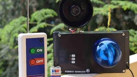 Wireless panic alarm system, FORBIX SEMICON