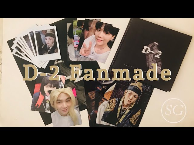 AGUST D FANMADE Album UNBOXING 