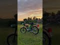 Рига-16 и красивый закат #мото #ссср #ностальгия #мопед #moped #мопедрига