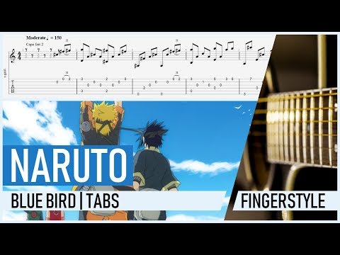 naruto-shippuden---blue-bird-(op-3)-fingerstyle-acoustic-guitar-cover-+-tab-&-tutorial/lesson