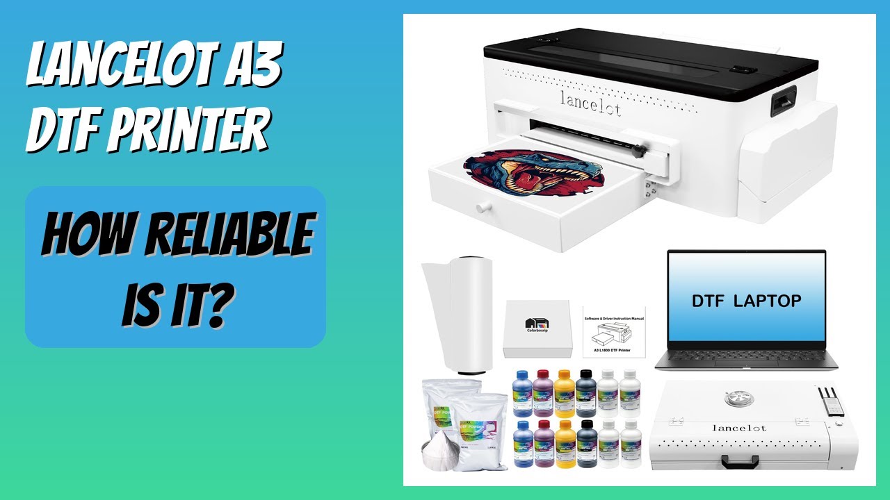 REVIEW (2026): Lancelot A3 DTF Printer. Features