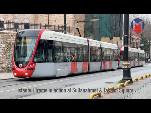 Istanbul Trams | Sultanahmet & Taksim Meydani (Taksim Square)