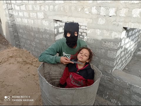 حرامي مجنون خطف الاطفال 