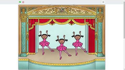 Hasil Coding Scratch Ballerina