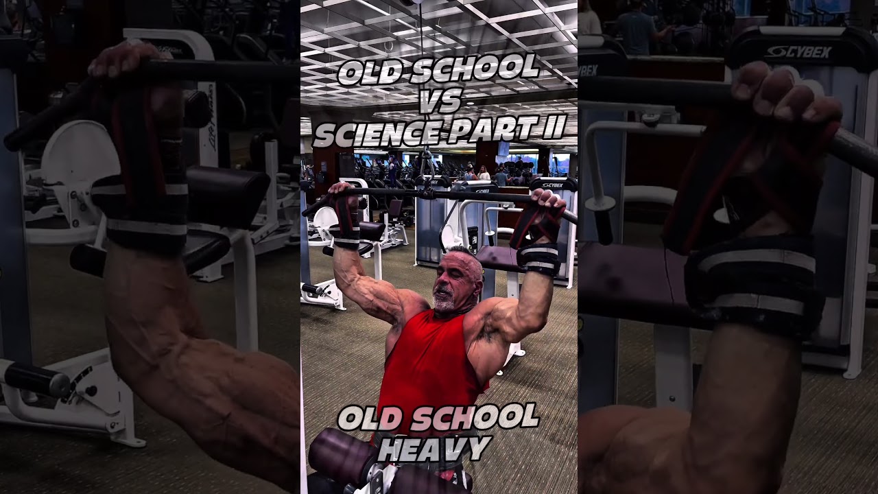 OLD SCHOOL VS SCIENCE PART II LAT PULLDOWN EPISODE #workout #motivation #muscle #workouttips #lats