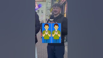 No one can find the difference! #visualpuzzle #spotthedifference #streetinterview