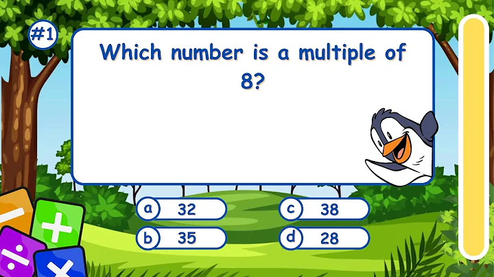 Math Quiz for Year 3 Kids! | Addition, Subtraction, Multiplication & More! #1