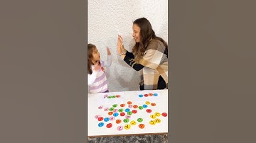 Kids easy letter matching game idea #kidgames #funlearning #noscreentime