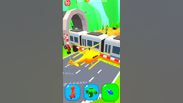 #shapeshifting funny race gameplay new hyper casual #gaming #shorts