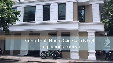 Công trình nhôm cầu cách nhiệt