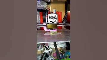 #timelapse anet a6 #3dprinting 18V Chinese tool battery release button V3 #3dprintedparts #maker #3d