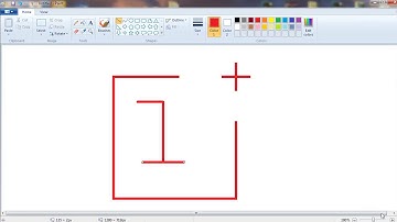 Very Easy How To Draw OnePlus Logo in Ms paint from Scratch