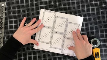 How to Use the Perfect Half-Square Triangle Tempaltes
