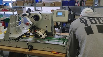 Automatic labelling of fertilizer packaging with LAB510