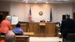 Marie Miller's Court Hearing for Eviction