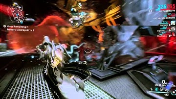 Warframe: HIVE mission easy mode with Limbo