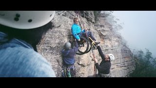 Paralyzed mom hangs off cliff  - Happy Mothers Day!