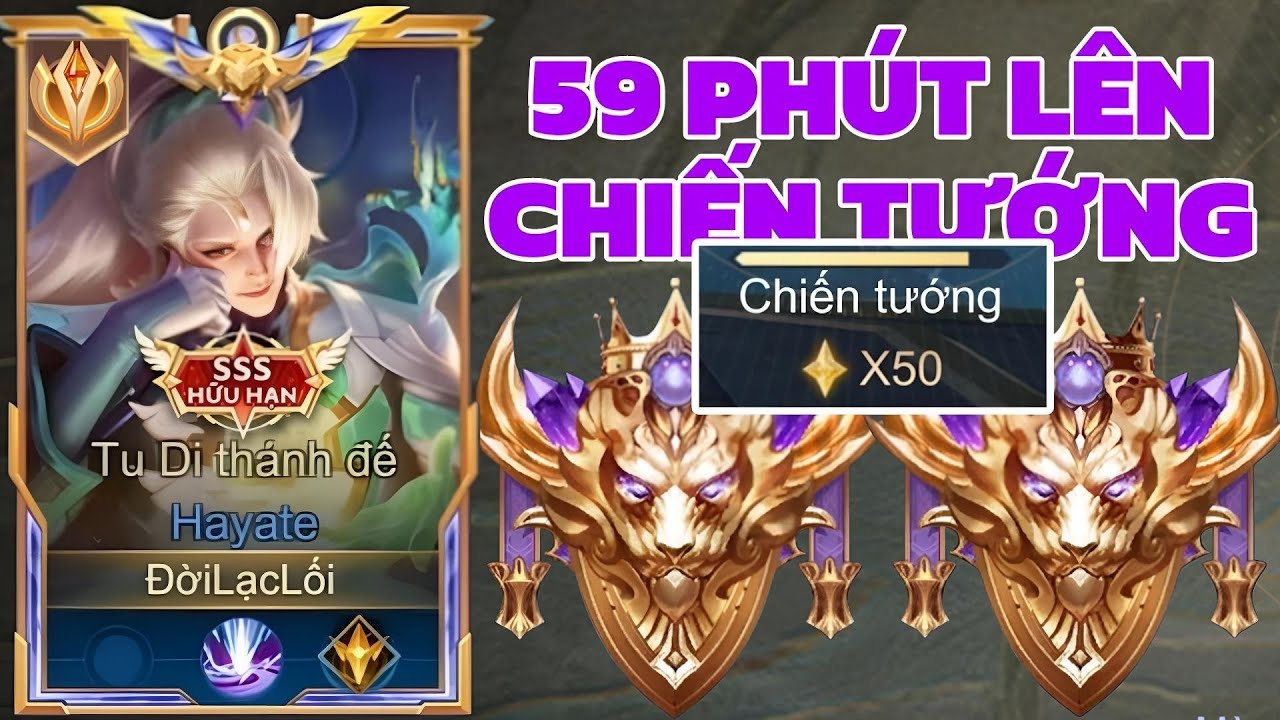 59 Phút ( Sói Cô Độc ) Cho Những Trận Đấu Lên Chiến Tướng 50 Sao Đầu Mùa Của Onekill