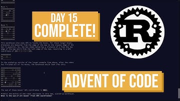 #18 Day 15 Complete! | Advent Of Code 2024