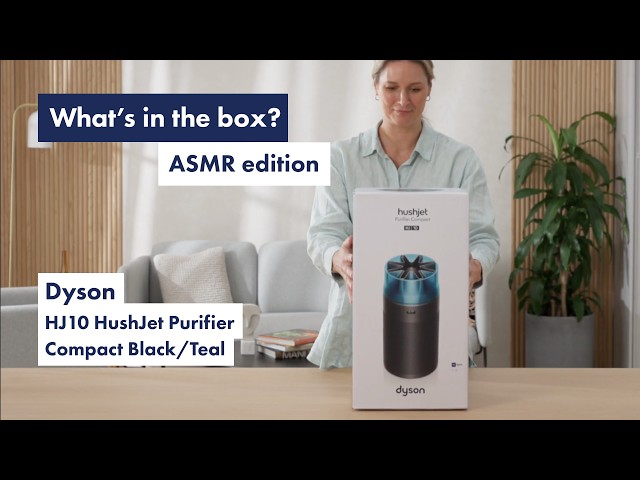 Unboxed ASMR: Dyson HJ10 HushJet Purifier Compact Black/Teal