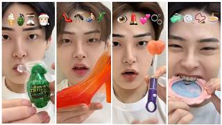 Best "Seungbini" Korean ASMR Compilation | Emoji food challenge