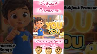 Subject Pronouns Song 🎵 | Kids English Song