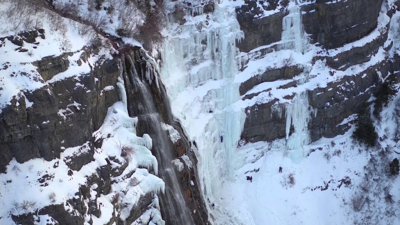Ice Climbing Bridalveil Falls YouTube