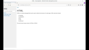 [CS50W] Project 1: Wiki