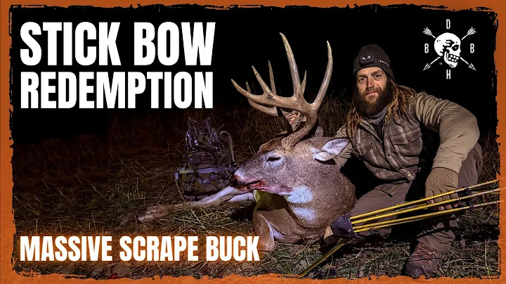 Massive Scrape Buck | Stick-Bow Redemption Hunt – Mobile Whitetail Film Cody D’Acquisto