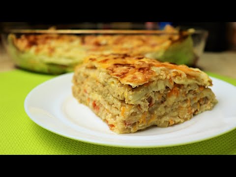 Βίντεο: Lavash Lasagna: ένα παλιό πιάτο με νέο τρόπο