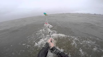 Kitesurfing deathloop in OBX