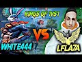 🔥فري فاير : وايت444 ضد الفلاحة روم حماسية نار نار يا سطار يا مانع الأخطار WHITE444 VS LFLAHA 😍