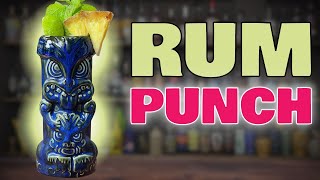 Rum Cocktails; The Rum Punch FORMULA. How to make a Great Rum Punch EVERYTIME