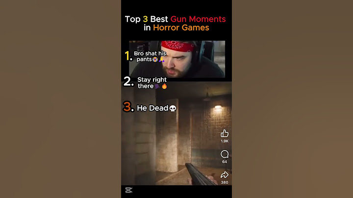Top 3 BEST Guns in Horror Games PART 2… This One’s BROKEN! 🔥😱