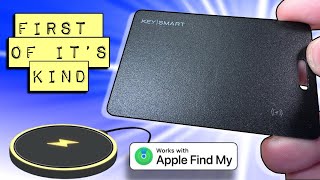 World&#39;s First &quot;Wireless Charging&quot; Apple Find My Tracker - KeySmart SmartCard