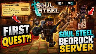 Soul Steel FIRST QUEST Minecraft Bedrock Server – What Is This?!