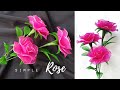 How to Make Nylon Stocking Flowers "Rose" | Simple Rose for Beginners | Tutorial Bunga Stoking Mawar