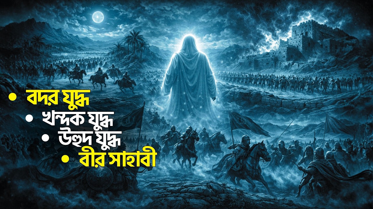 বদর, উহুদ ও খন্দক যুদ্ধের ইতিহাস | মহানবী ﷺ এর জীবনের ঐতিহাসিক যুদ্ধ | Islamic History Bangla