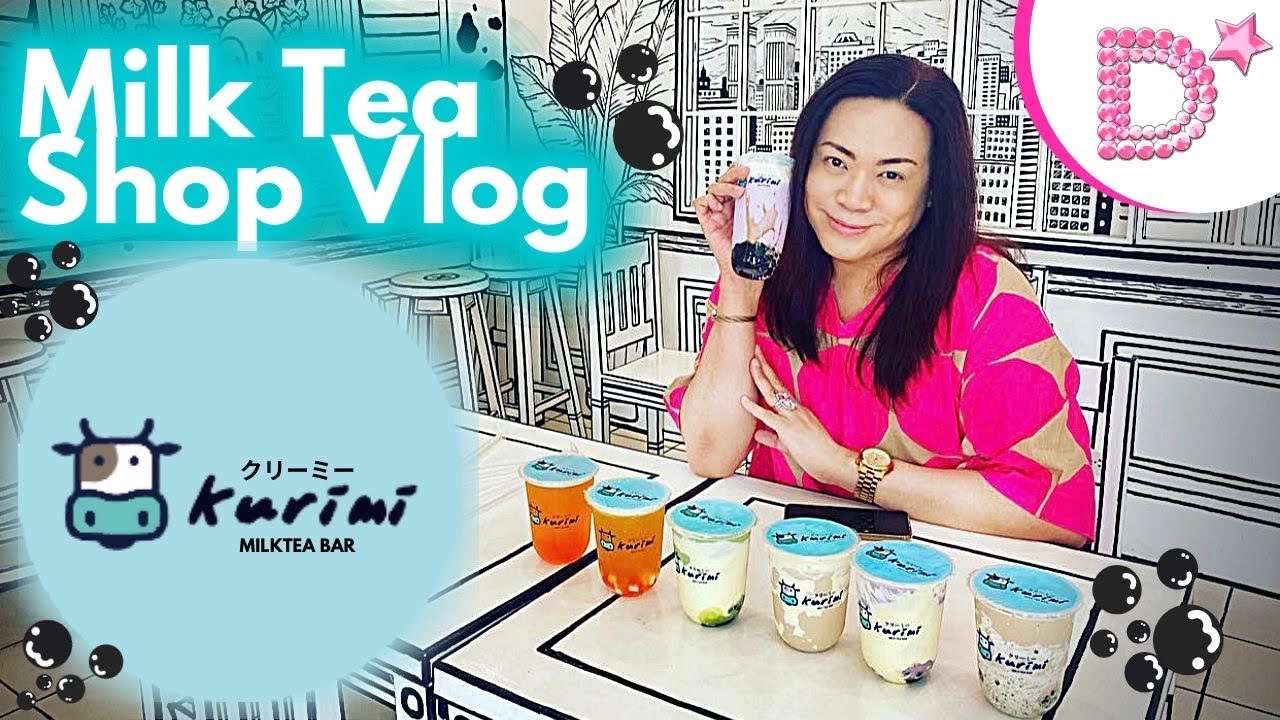 Milk Tea Vlog at Kurimi 2D Cafe