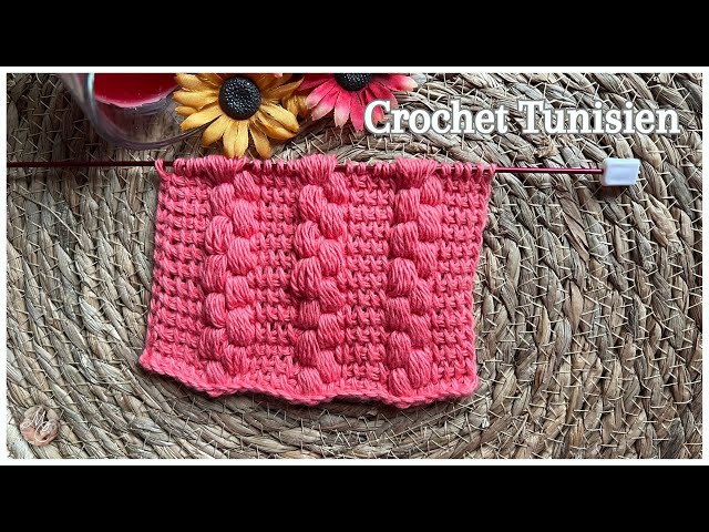 394 Crochet Tunisien: Parfait pour de la Layette😍@mailanec  #tunisiancrochet #crochet #tutorial 