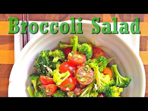Raw Vegan Summer Recipe Fresh Broccoli Salad