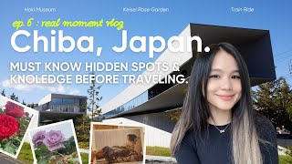 TOKYO to CHIBA Day Trip ✿ 1600 Roses & Japan Most Real Art Museum | Keisei Rose Garden & Hoki Museum