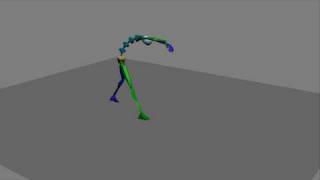 Zombie biped walk test
