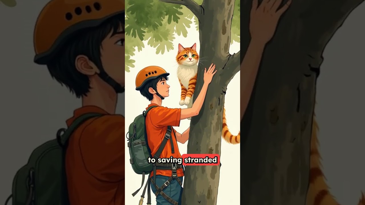 Canopy Cat Rescue Saves Stranded Pets #rescueefforts #cat #heroes