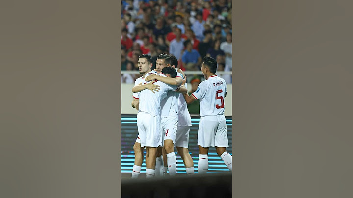 Timnas Indonesia meraih tiga poin,mengakhiri rekor buruk 20 tahun tanpa kemenangan di markas Vietnam